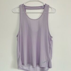 Nike- Lavender Mesh Tank top, workout gym running